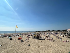 On the beach