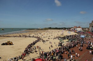 On the beach