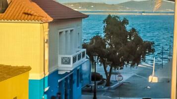 Blick von der Unterkunft