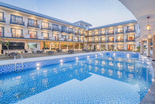 Alberca al aire libre 