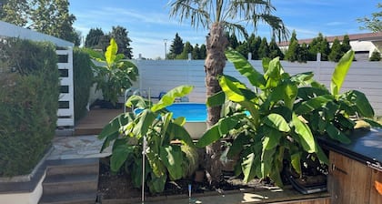 City Chillout Heidelberg, private Apartment with Terrace, Pool, Sauna, Wellness