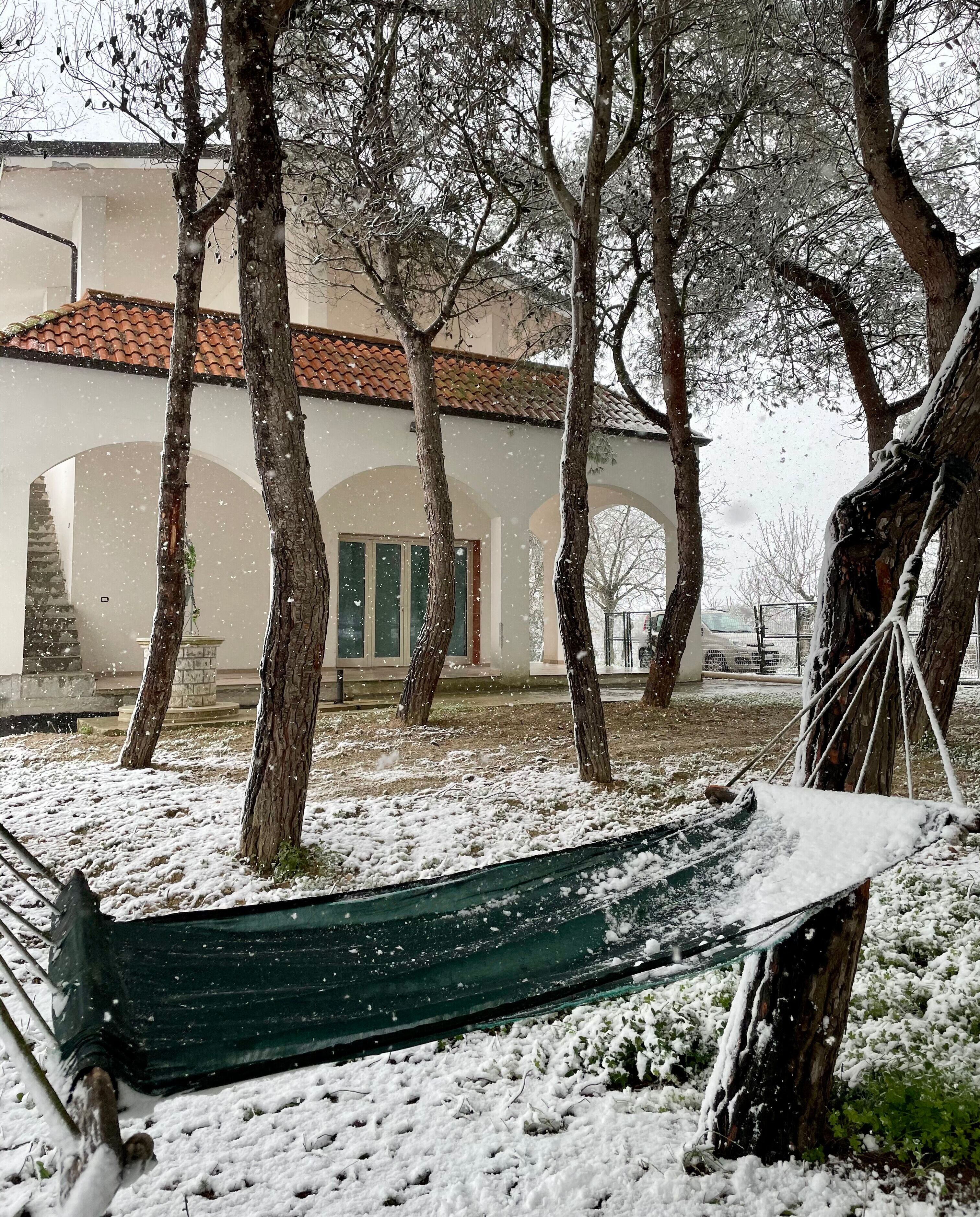 Enceinte de l’hébergement