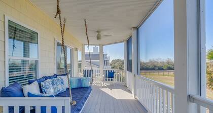 Luxurious Oceanfront Home w/ Soaring Views + Private Pool by Tybee Cottages