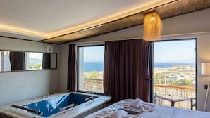 Frette Italian sheets, premium bedding, down comforters, minibar - Reva Miami Hotel Restaurant SPA (Foça)