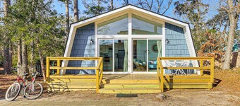 Boat, Fish & Bike: Oak Island Home w/ Large Yard