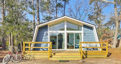 Boat, Fish & Bike: Oak Island Home w/ Large Yard