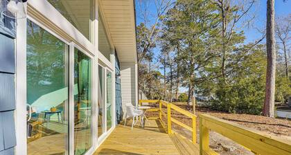 Boat, Fish & Bike: Oak Island Home w/ Large Yard