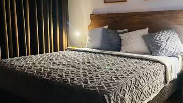 1 makuuhuone, silitysrauta/-lauta, Wi-Fi, vuodevaatteet