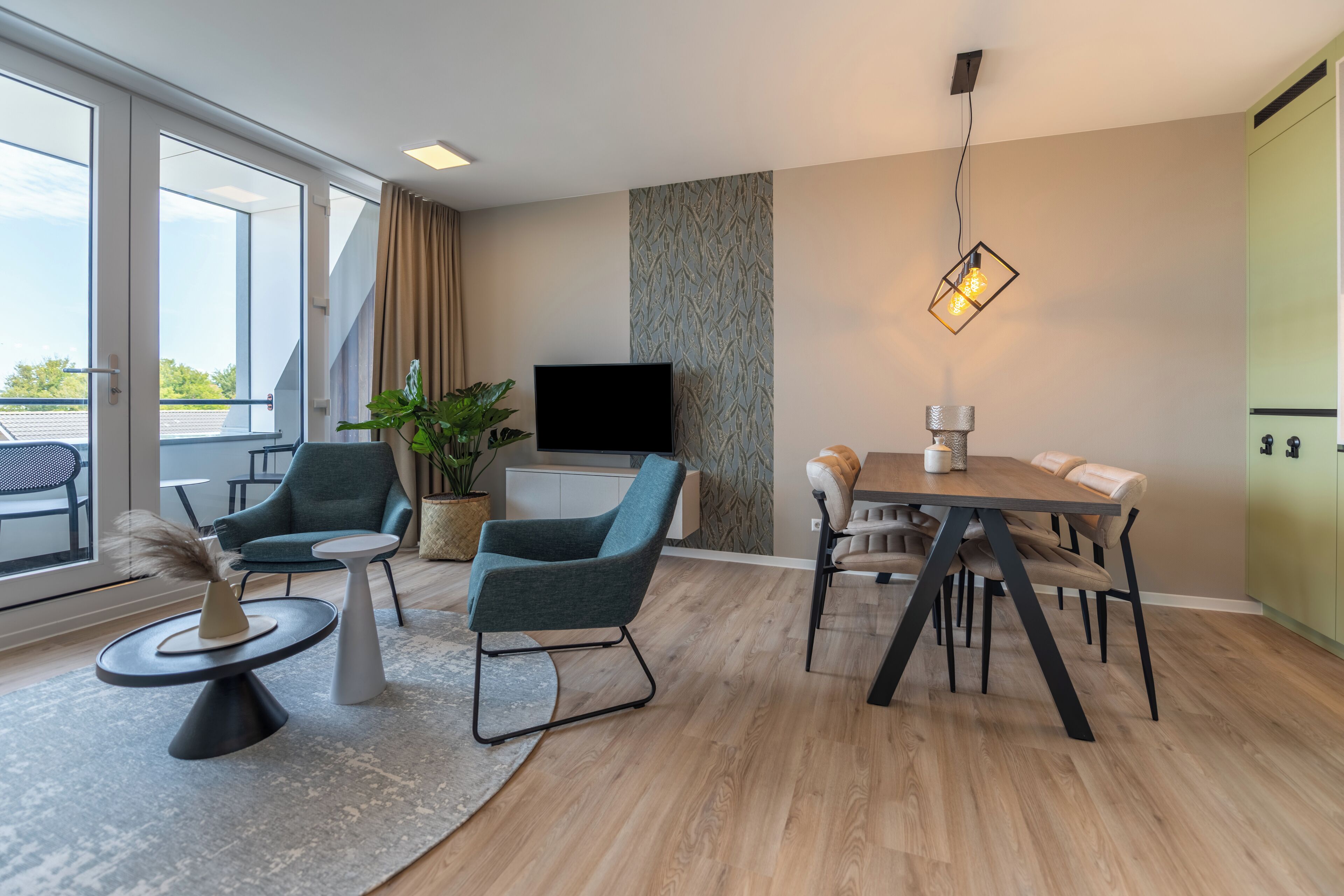 2-Person apartment (1 dog allowed) | Living area