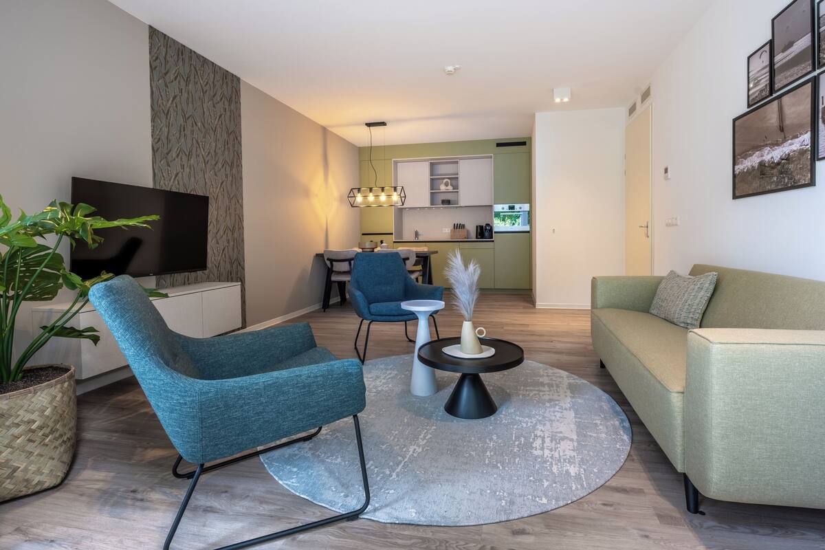Penthouse, Haustiere gestattet | Wohnbereich