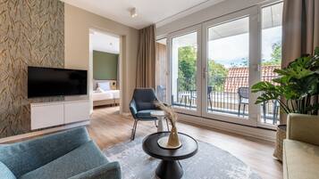 Apartment, Balcony | Ruang tamu