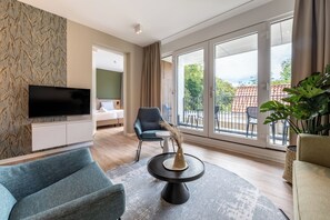 4-Person apartment (1 dog allowed) | Living area