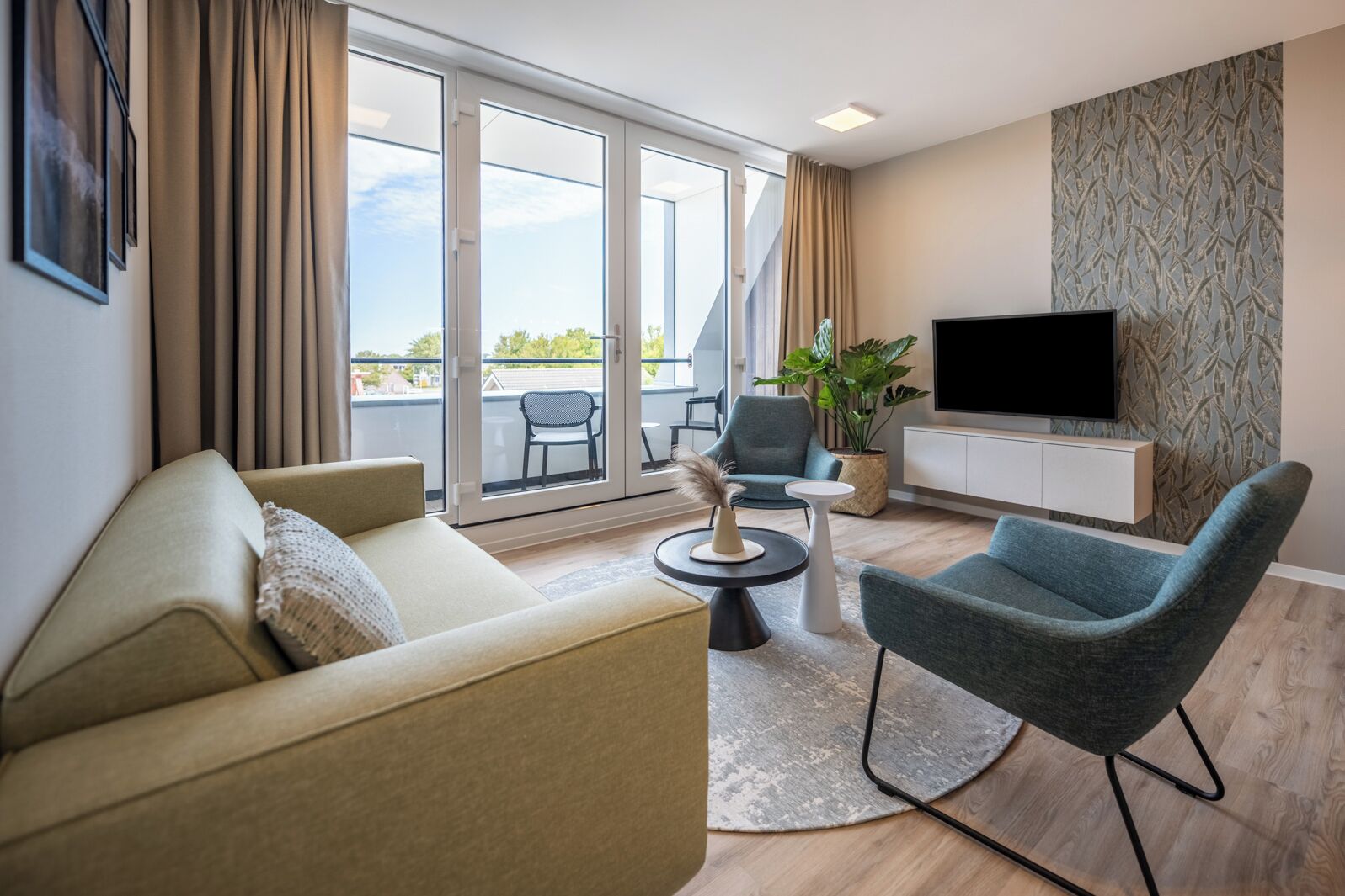 2-Persoons appartement (1 hond toegestaan) | Woonruimte