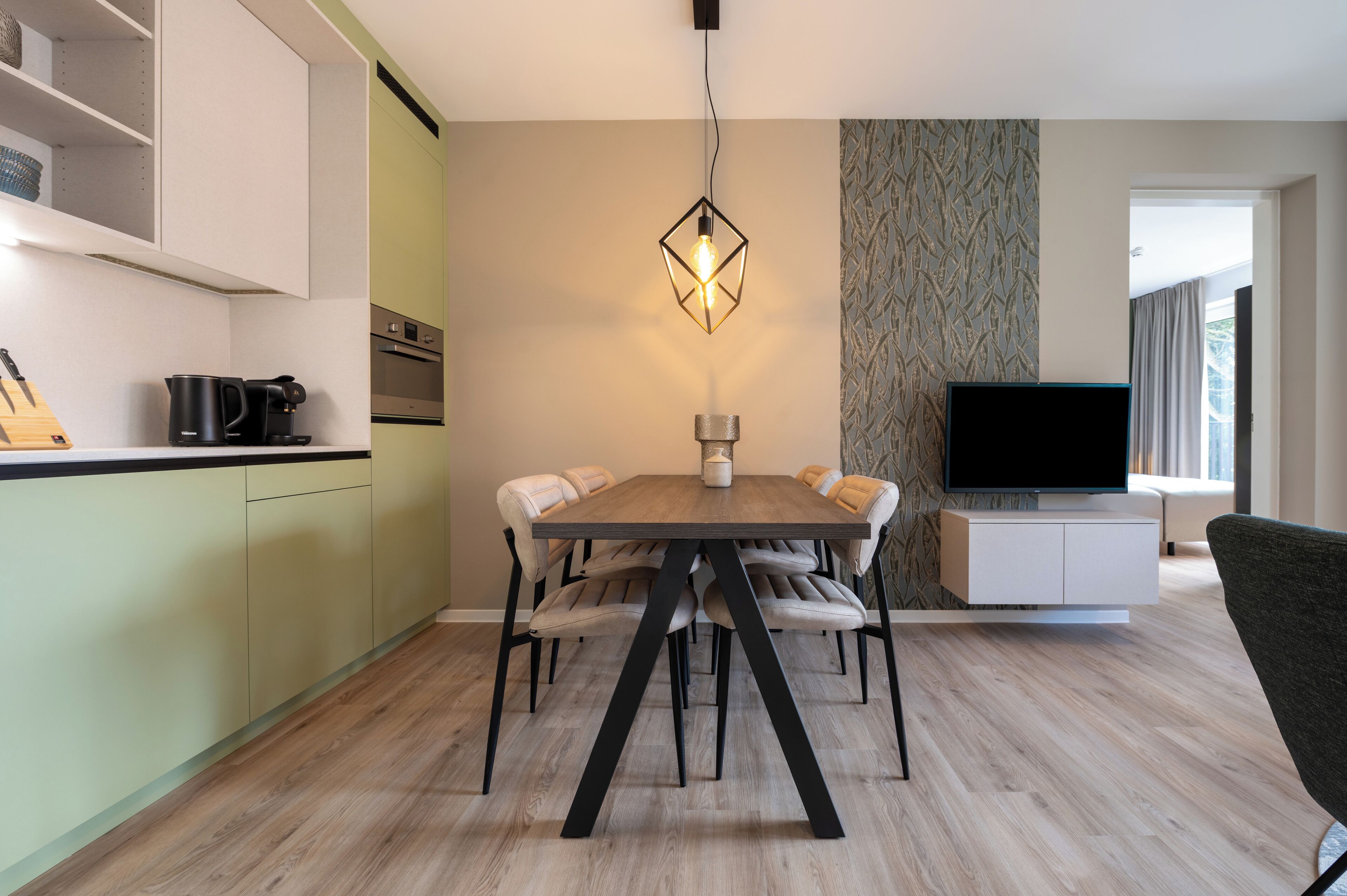 Apartamento, balcón | Zona de estar