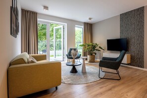 6-Person apartment | Living area - Hotelresidentie Zout (Zoutelande)