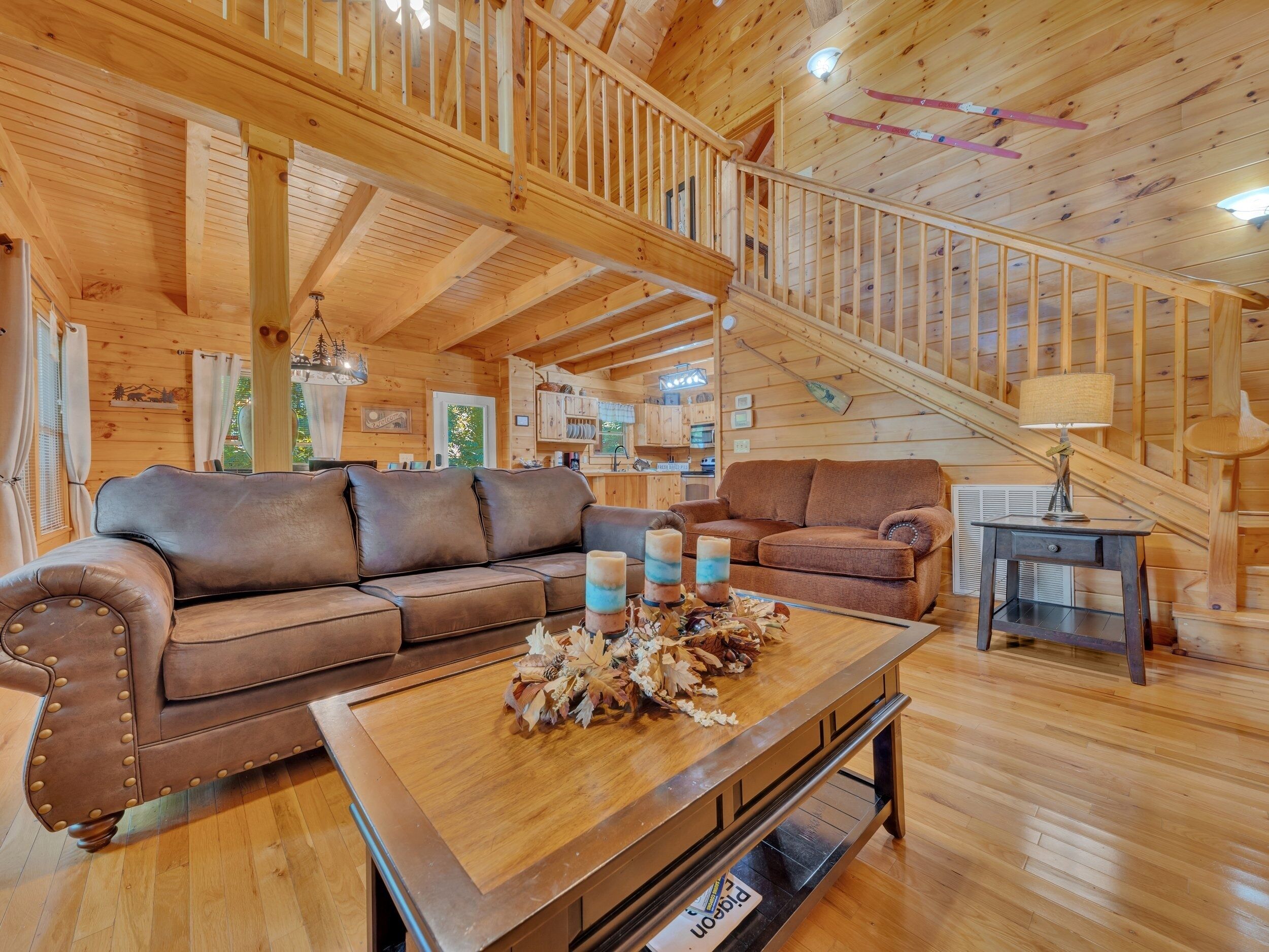 Cabin, 2 Bedrooms | Living area | Smart TV