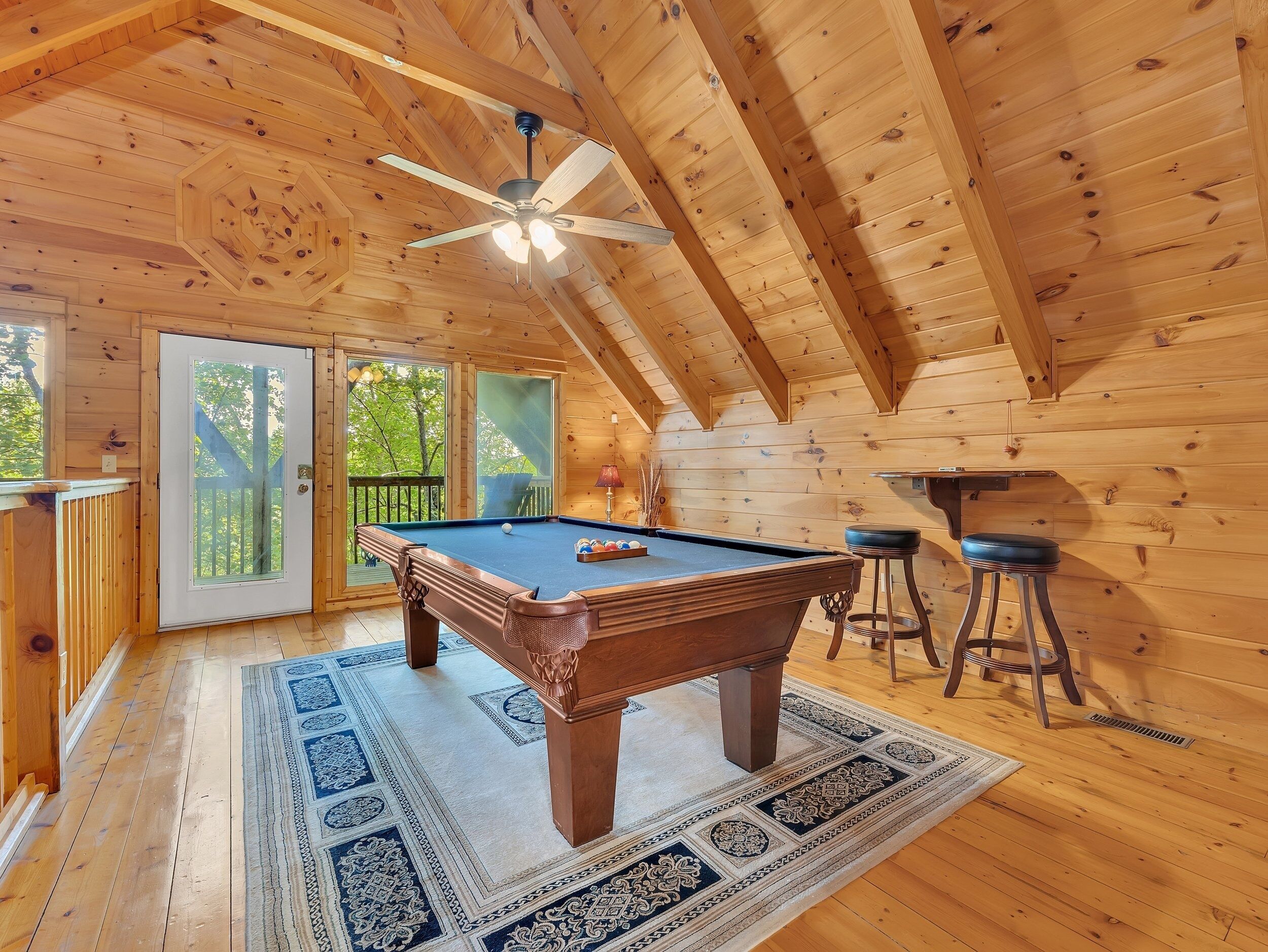Ferienhütte, 2 Schlafzimmer | Spielezimmer