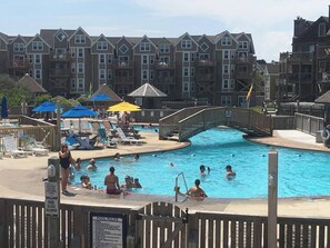 Indoor pool, outdoor pool - BIS-Duck - 2BR/2BA - Ocean View with Great Pools and Beach! (Kitty Hawk)