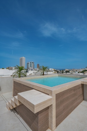 Rooftop pool. Marea Suites