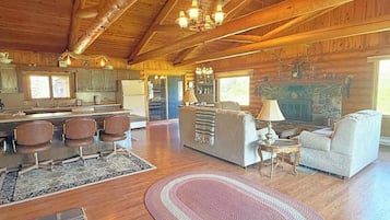 Télévision, lecteur de DVD, espaces bureaux