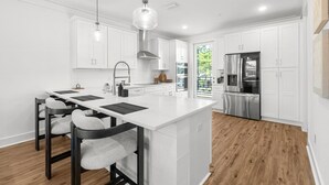 Townhouse, pemandangan resor | Dapur pribadi
