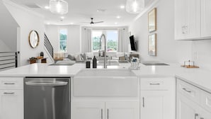 Townhouse, pemandangan resor | Dapur pribadi