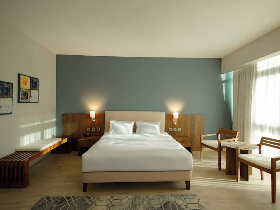 Deluxe King Bed City View | In-room safe, individually decorated, individually furnished, desk