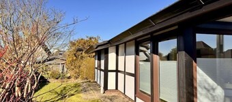 Freistehender Ferienbungalow im Fachwerkstil