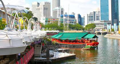 Pleasant 2 BR in Clarke Quay, 3 mins stroll to MRT