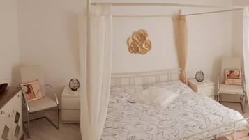 2 bedrooms, iron/ironing board, travel crib, WiFi