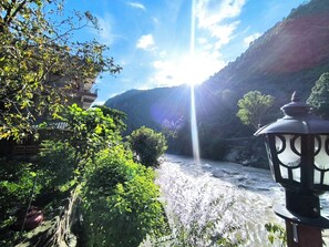 Façade de l’hébergement