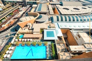 Appartement Luxe, balcon, vue ville | Vue depuis le balcon