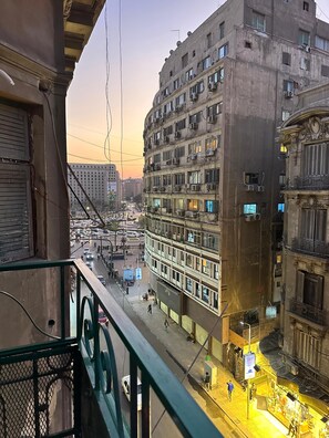 Utsikt fra overnattingsstedet