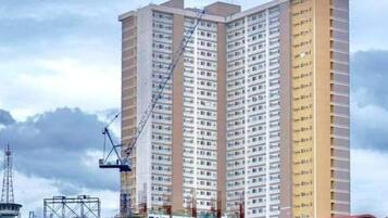 Façade de lâhĂ©bergement - soirĂ©e/nuit