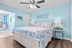 2 habitaciones, escritorio, wifi gratis y ropa de cama