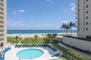 Pool - Charming 2-bedroom 2 bath oceanfront condo with pool and private beach (Riviera Beach)
