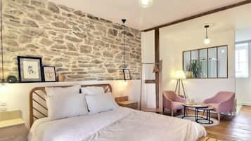 Biancheria da letto di alta qualità, materassi in memory foam