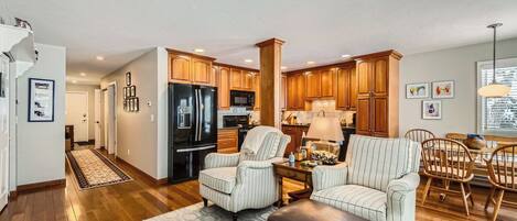 TV connectée, cheminée