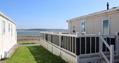 Sea Front 2 Bedroom Lodge (Honeysuckle 95) at Trecco Bay Holiday Park, Porthcawl