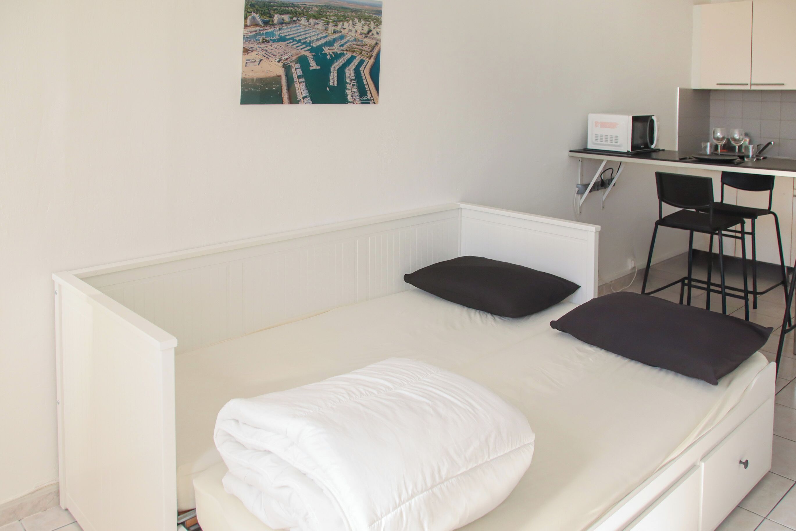 1 Schlafzimmer, kostenloses WLAN, Bettwäsche