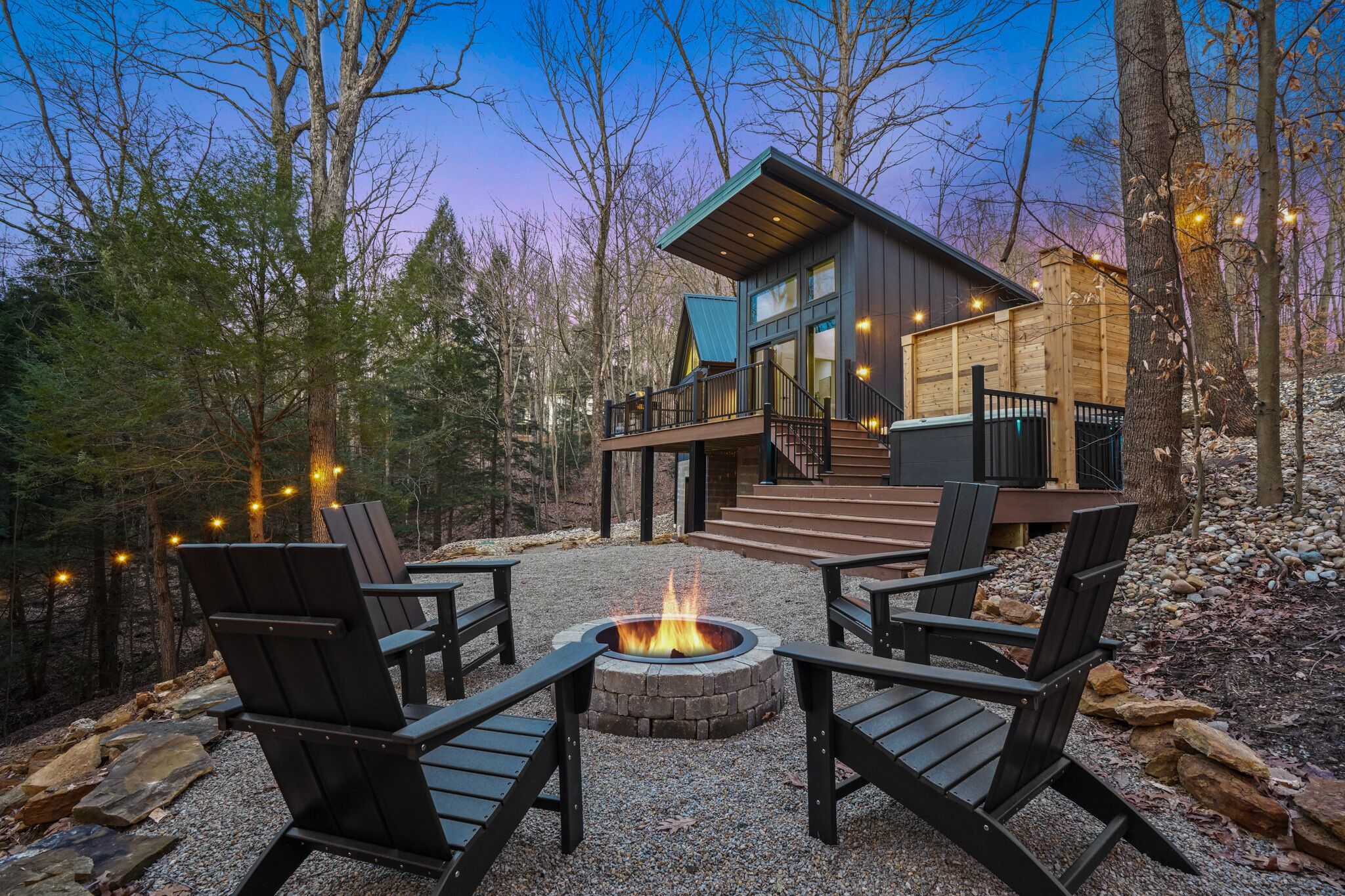 Overnattingsstedets uteområder