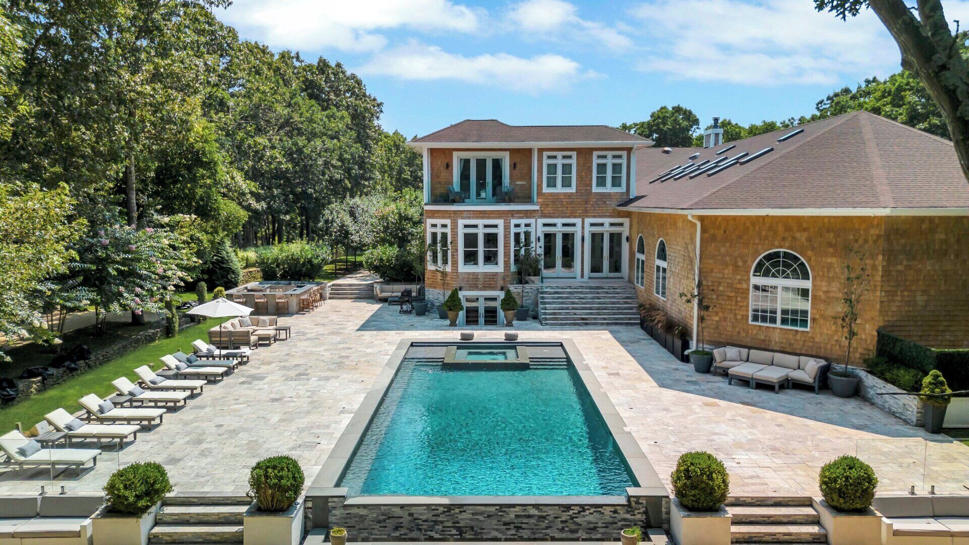 Indoor pool, a heated pool