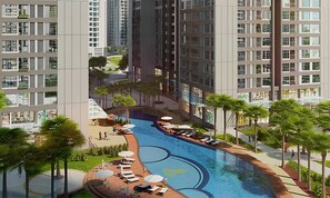 Pool - Sunny - Vinhomes Times City Park Hill (Hanoi)