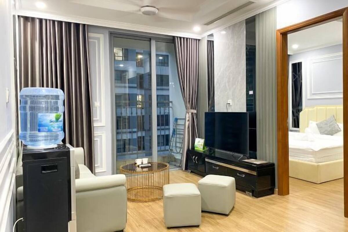 1 bedroom, desk, blackout curtains, iron/ironing board