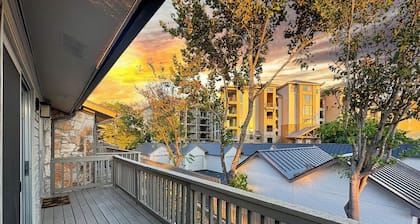 Horseshoe Bay 3-bedroom retreat on Lake LBJ with direct lake access and pool.
