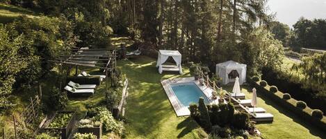 Blick auf den Garten