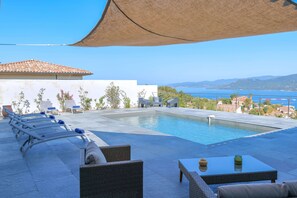 Pool - Torriciola rental Casa Rocca villa sea view and private pool (Propriano)