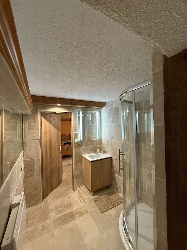 Towels, soap, toilet paper