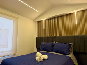 4 habitaciones, escritorio, wifi gratis y ropa de cama
