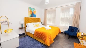2 bedrooms, iron/ironing board, free WiFi